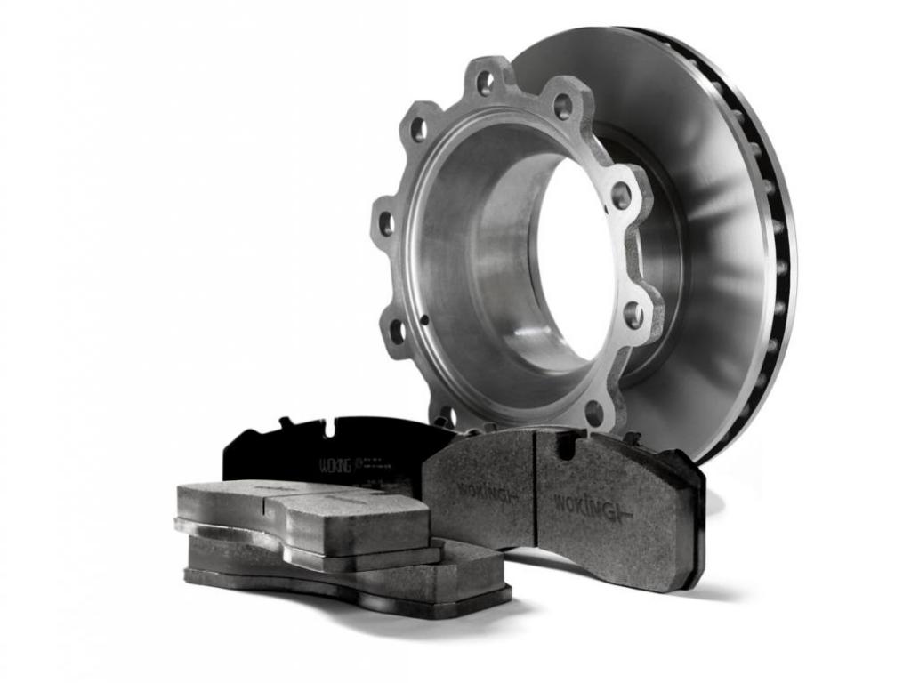 Pastillas y discos de vehiculo industrial